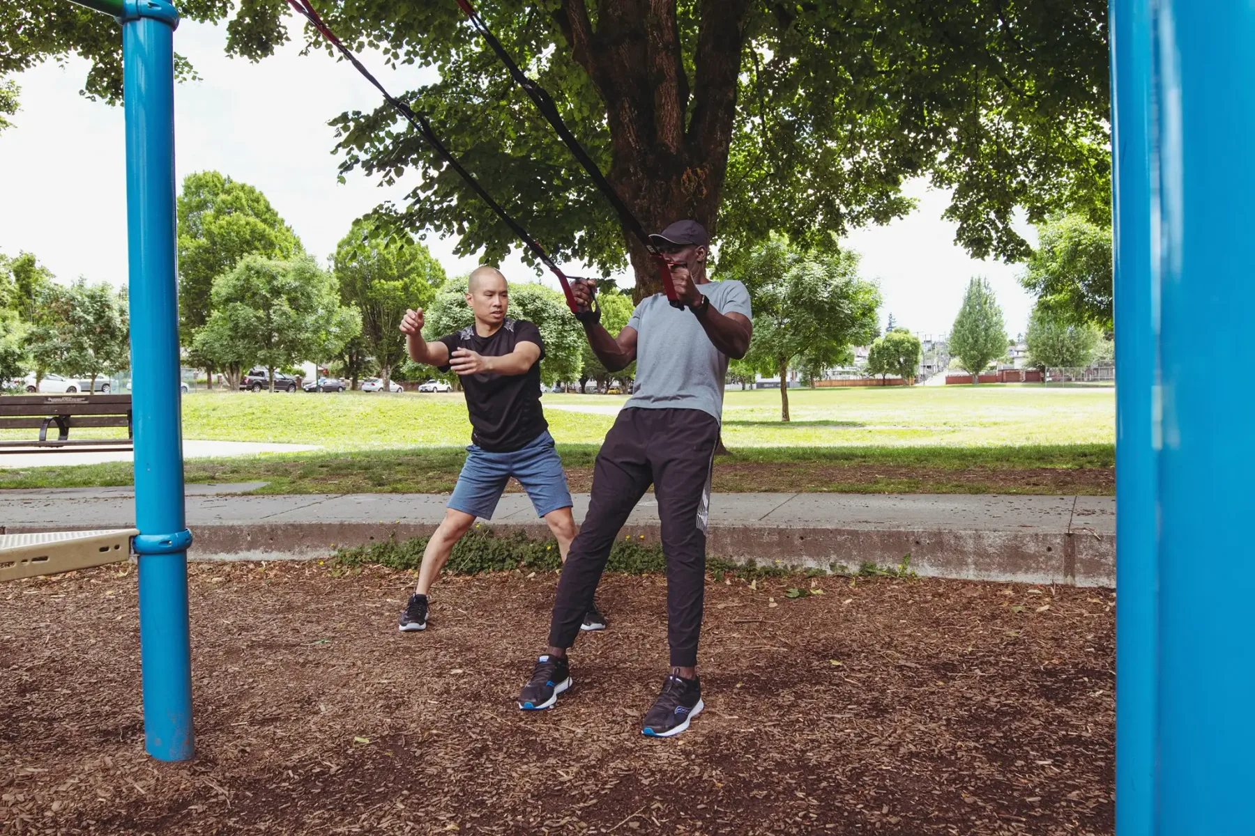 A personalized outdoor training session with Adam Chee