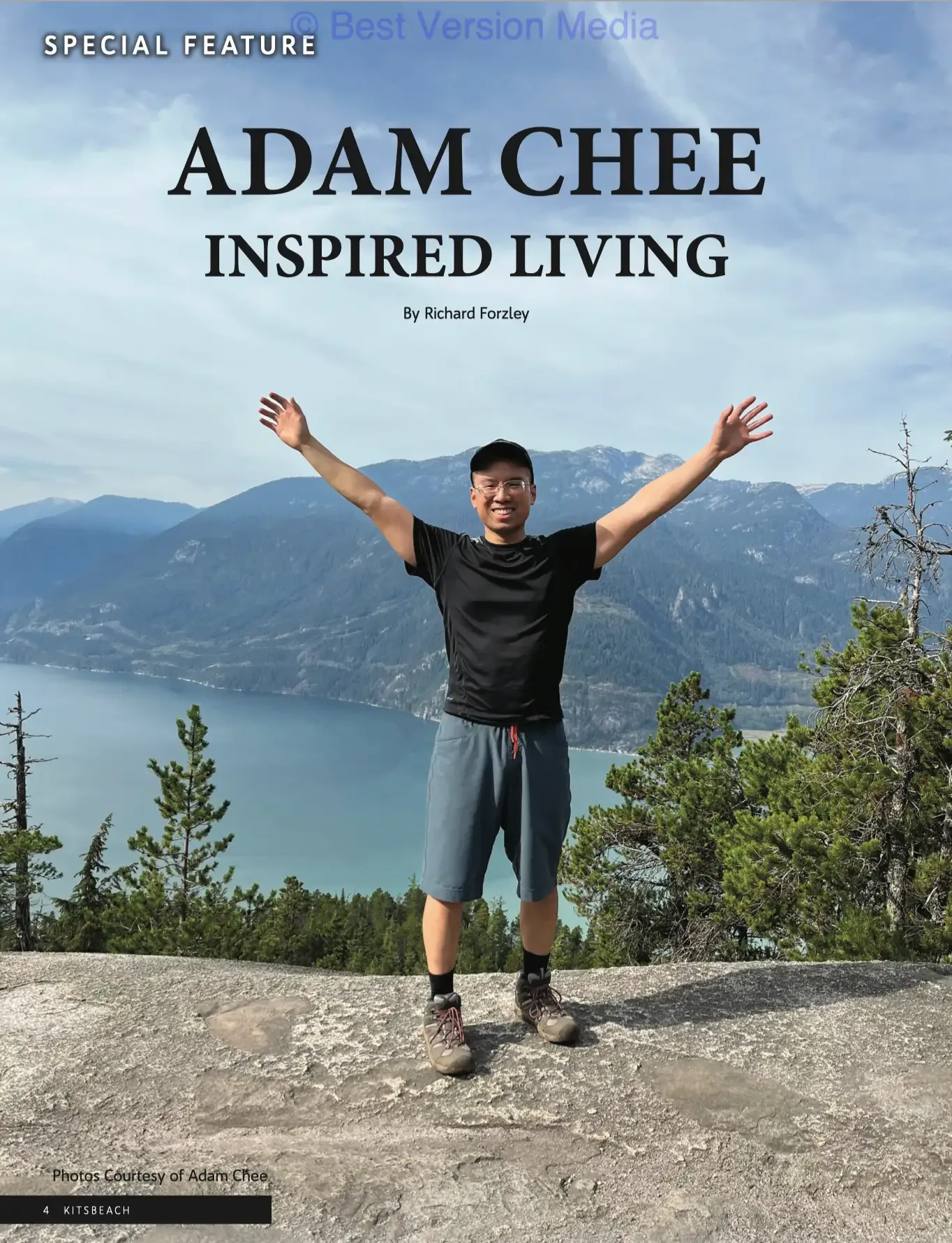 Adam Chee Fitness magazine feature, page 2